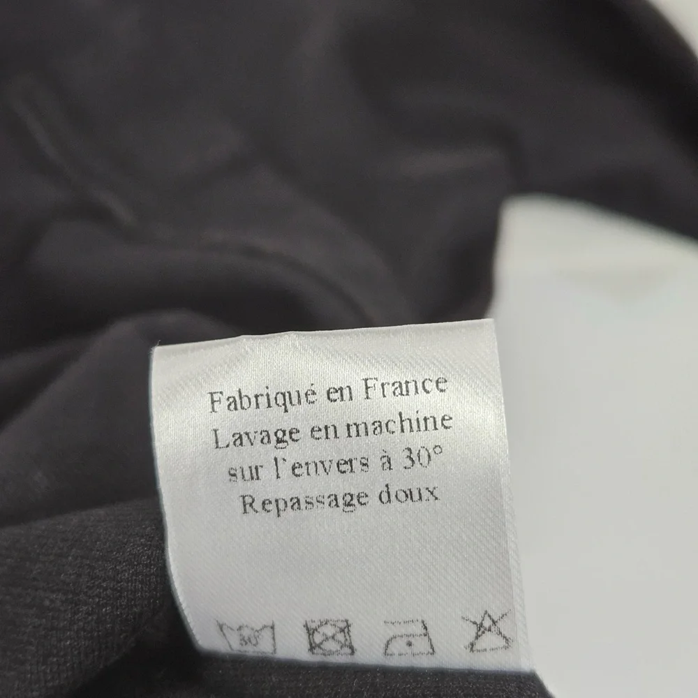 ATELIER CAMILLE Anthropologie Cardigan Viscose Lace Cuffs Women’s Size 0 France - Picture 13 of 14